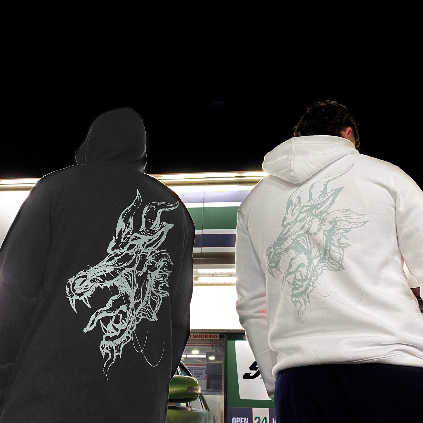 Jade Dragon Hoodie - Back Order