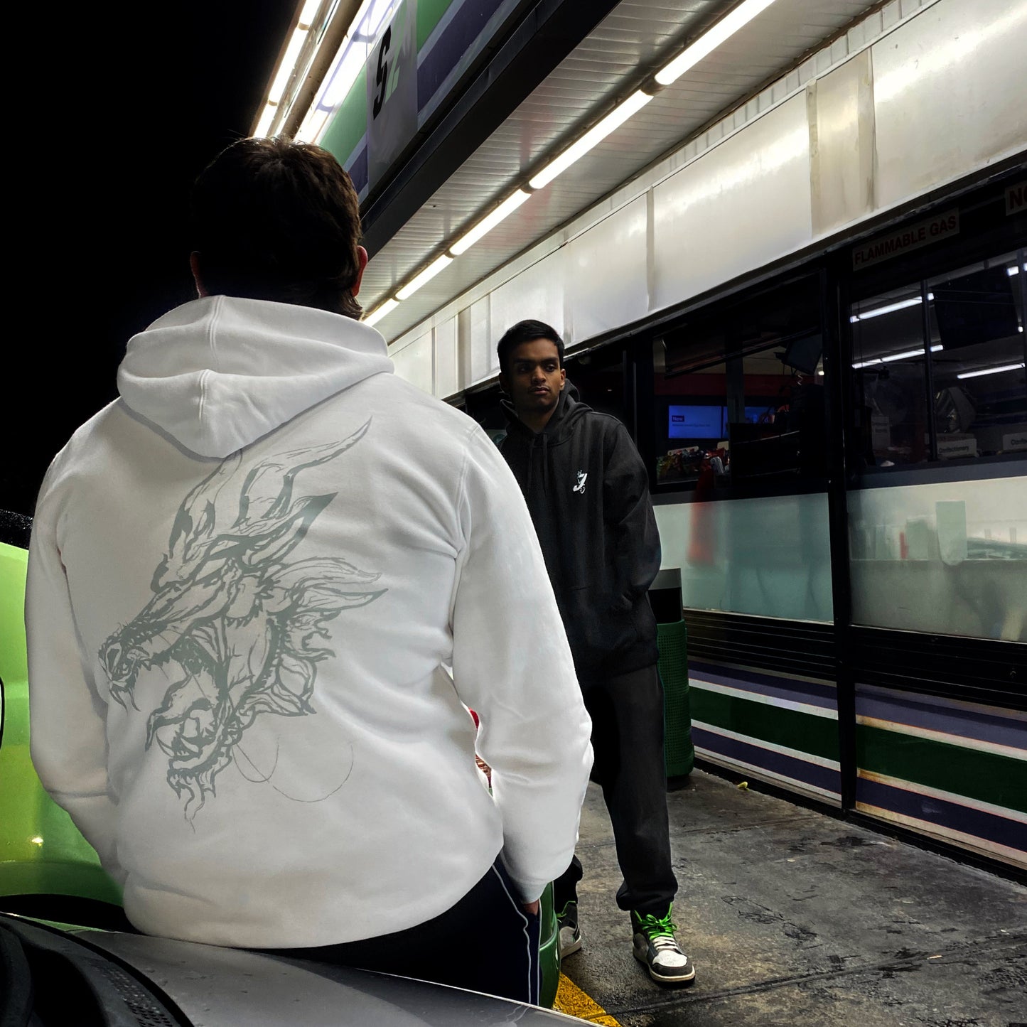 Jade Dragon Hoodie - Back Order