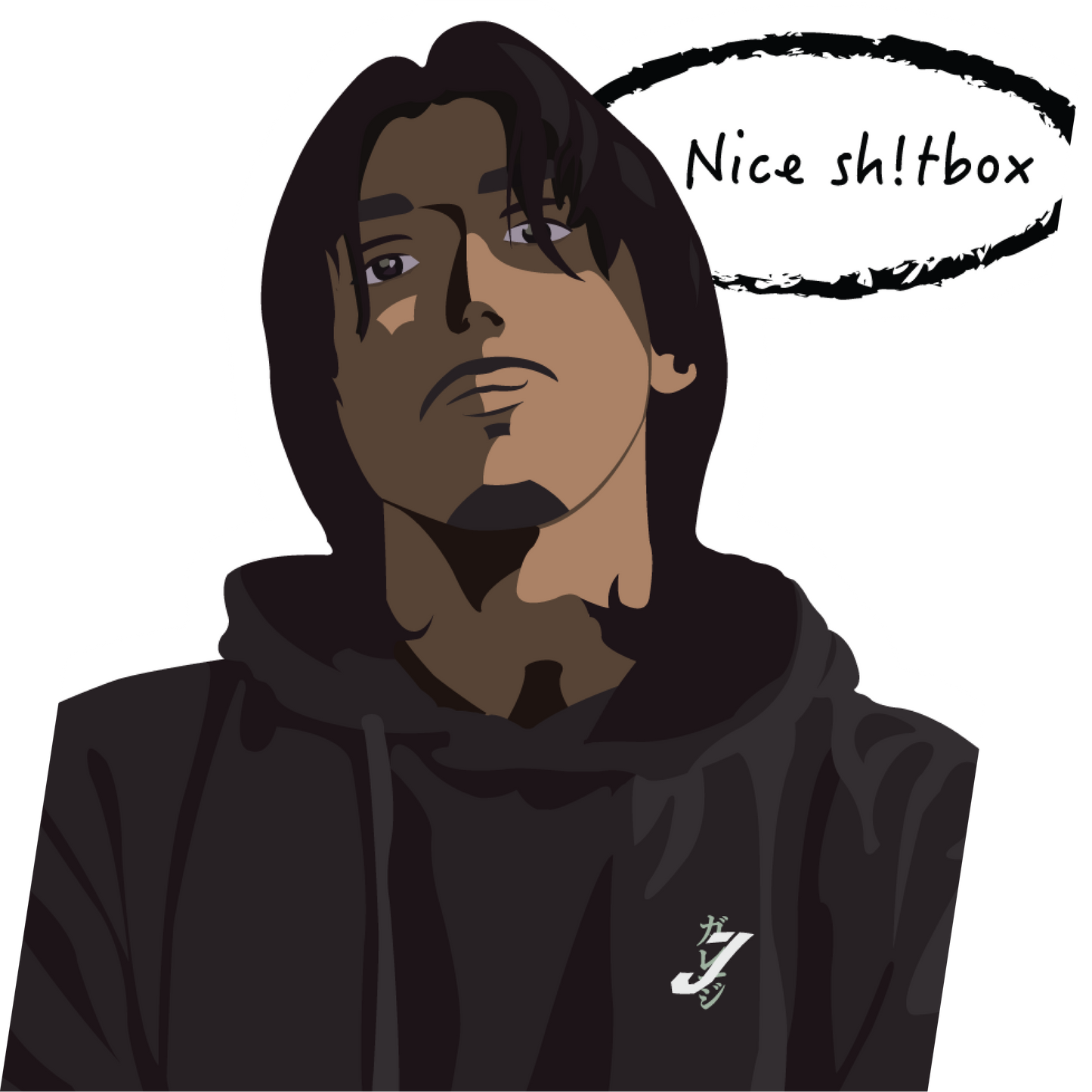 Eric "Nice sh!tbox" Sticker